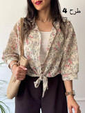شومیز جلو گره ای