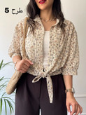 شومیز جلو گره ای